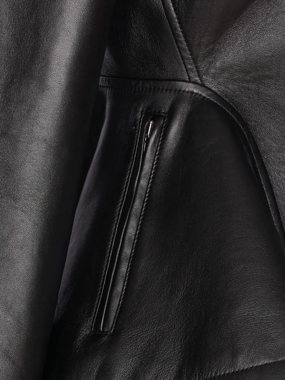 Peplum Leather Jacket