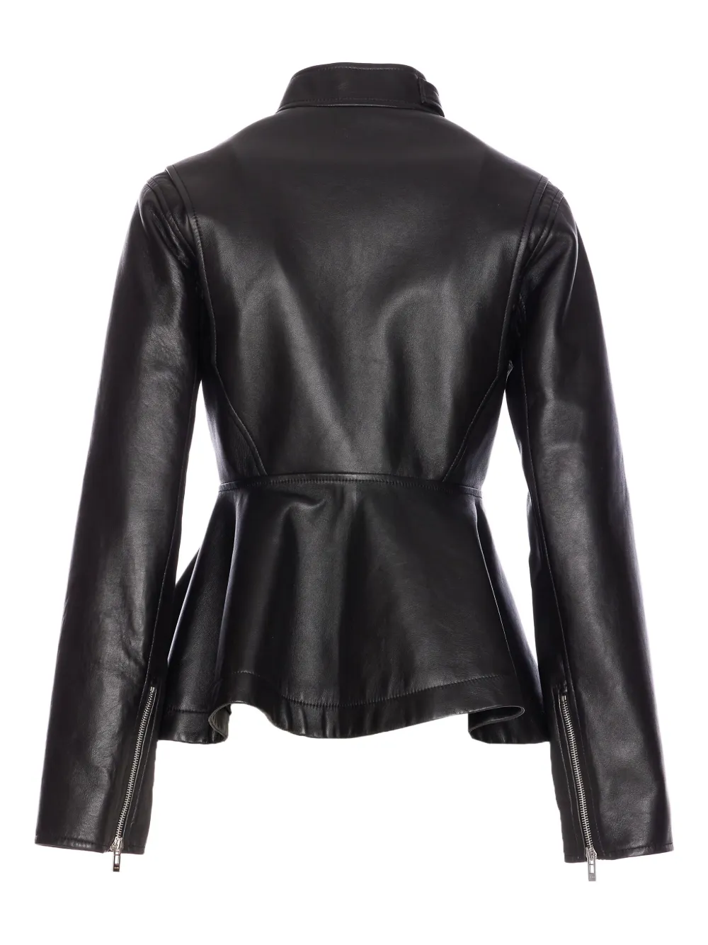 Alaïa peplum leather jacket | Leather Jackets | Image 2