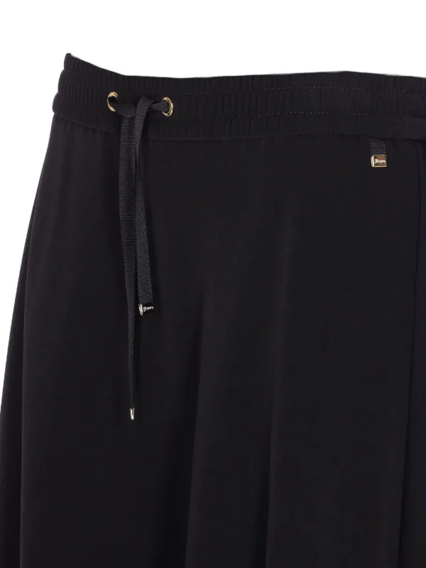 Herno サテン マキシスカート | ブラック | FARFETCH JP