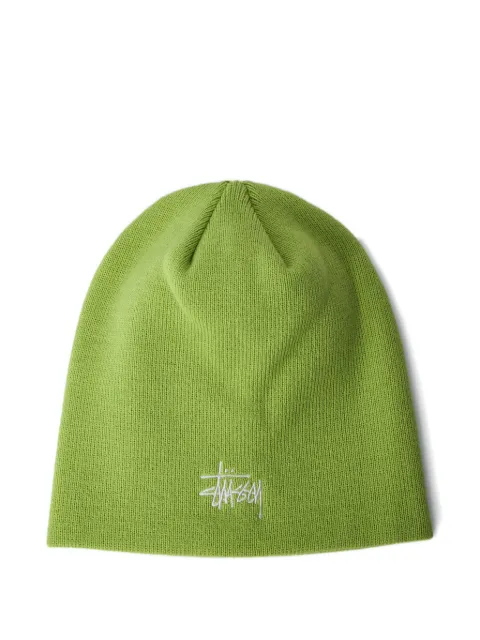Stüssy logo-embroidered beanie
