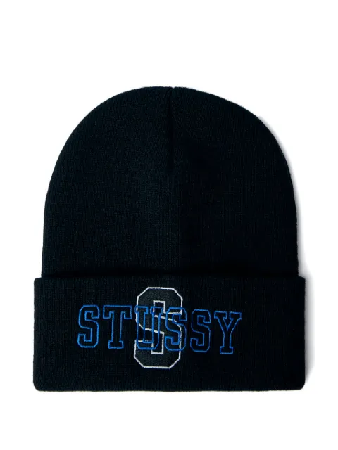 Jason Markk logo-motif plain-knit beanie 