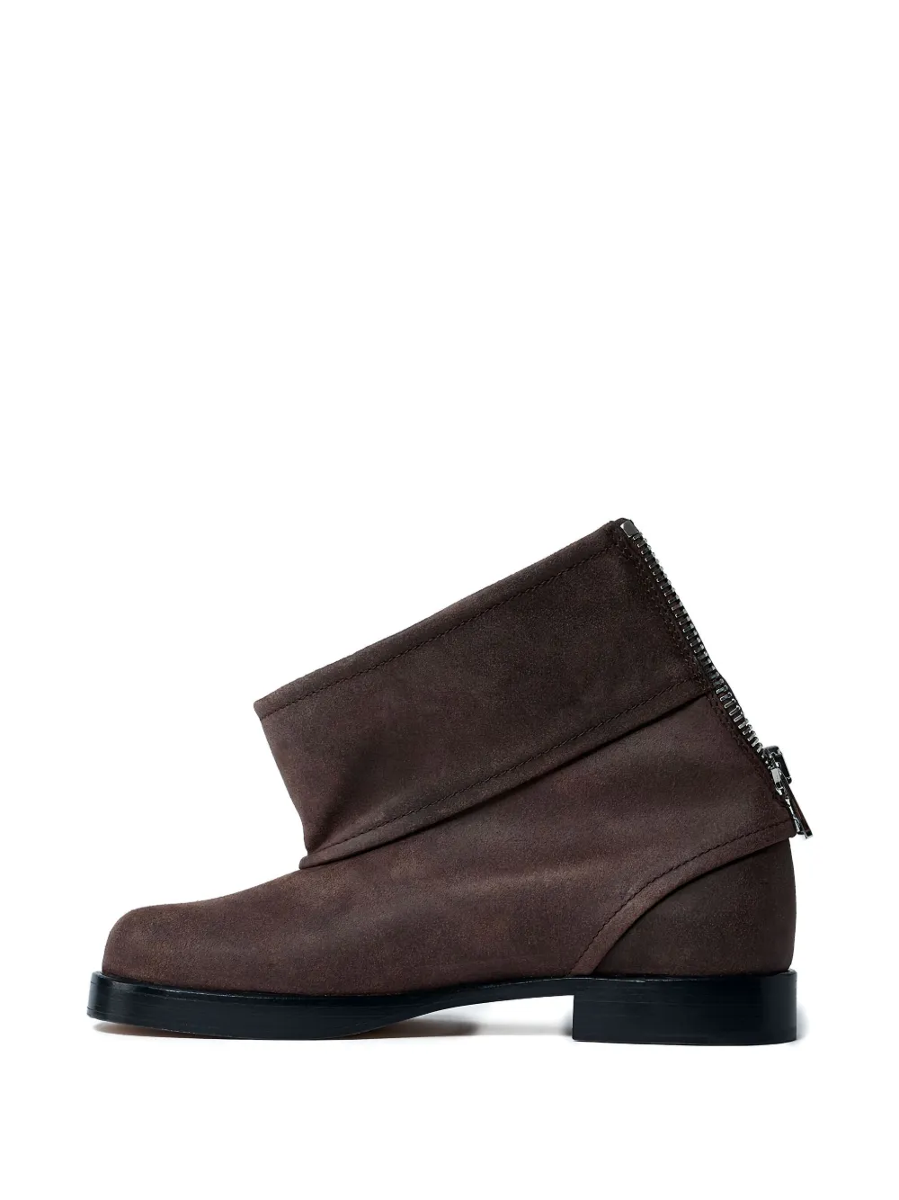 JW Anderson suede ankle boots Brown