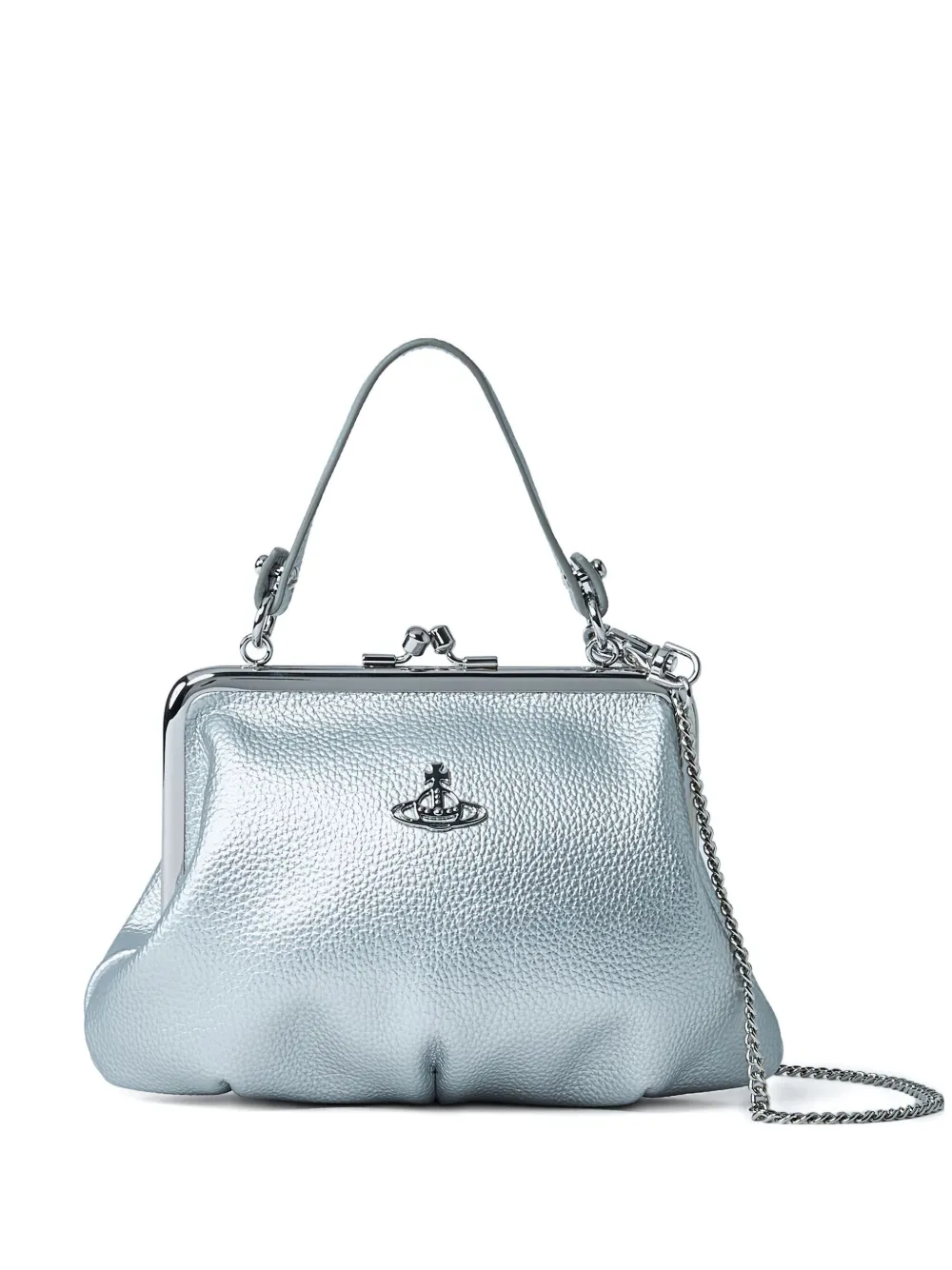Vivienne Westwood Granny Frame handbag | Silver | Image 1