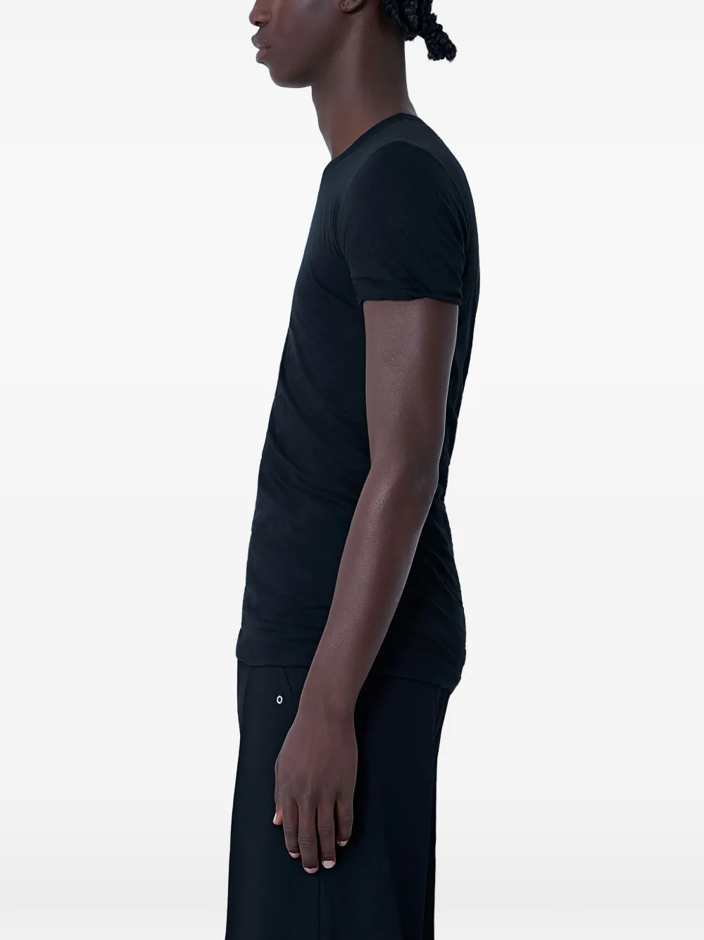 Rick Owens cotton T-shirt - Zwart