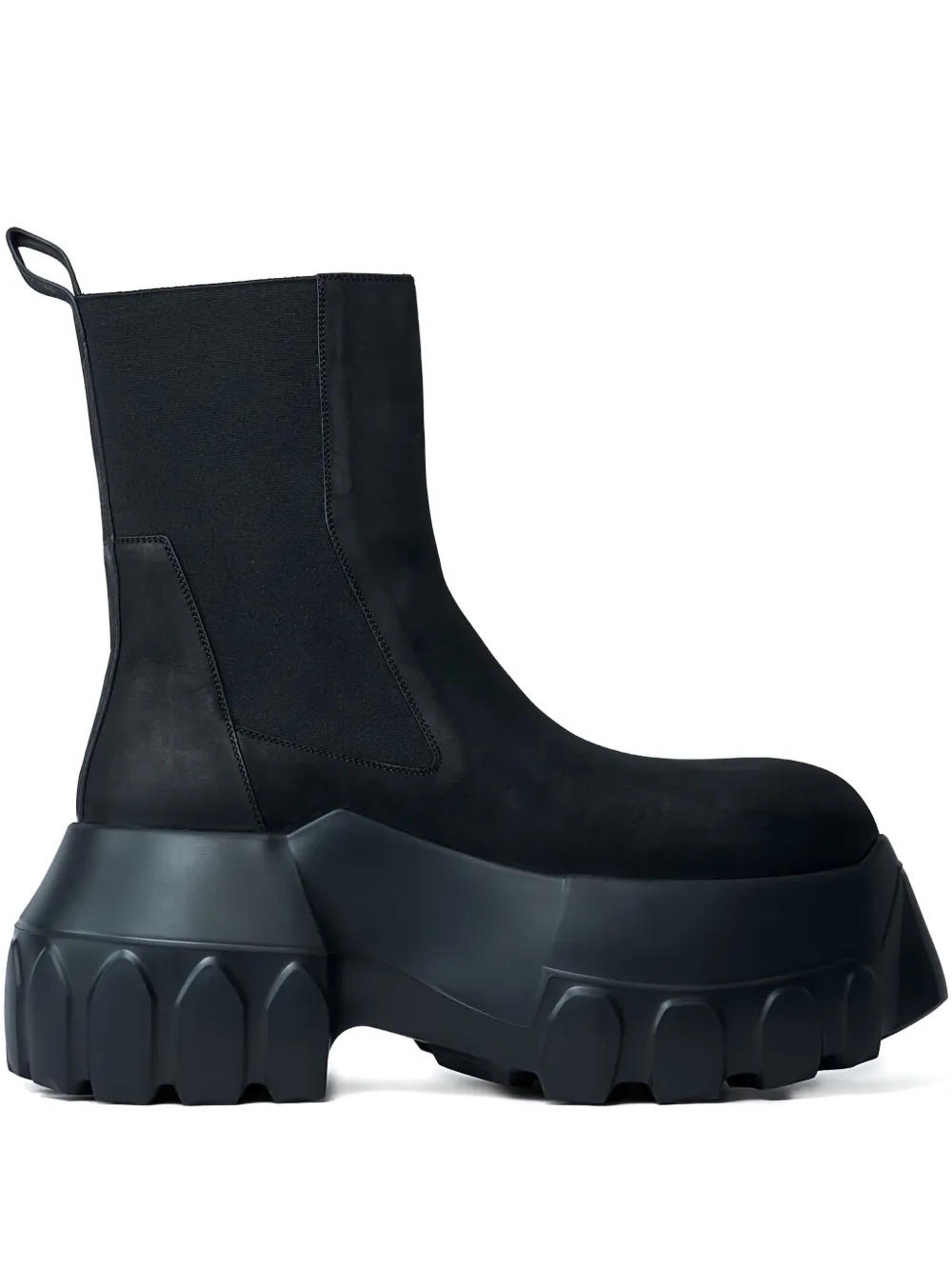 Rick Owens elasticated-panelled boots Black