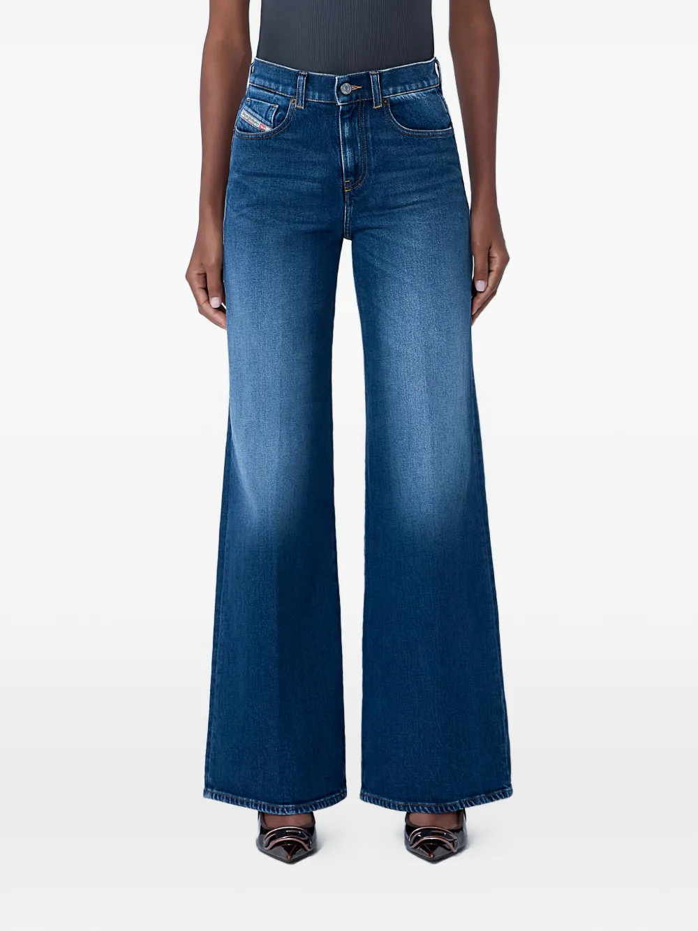 Diesel five-pocket jeans - Blu