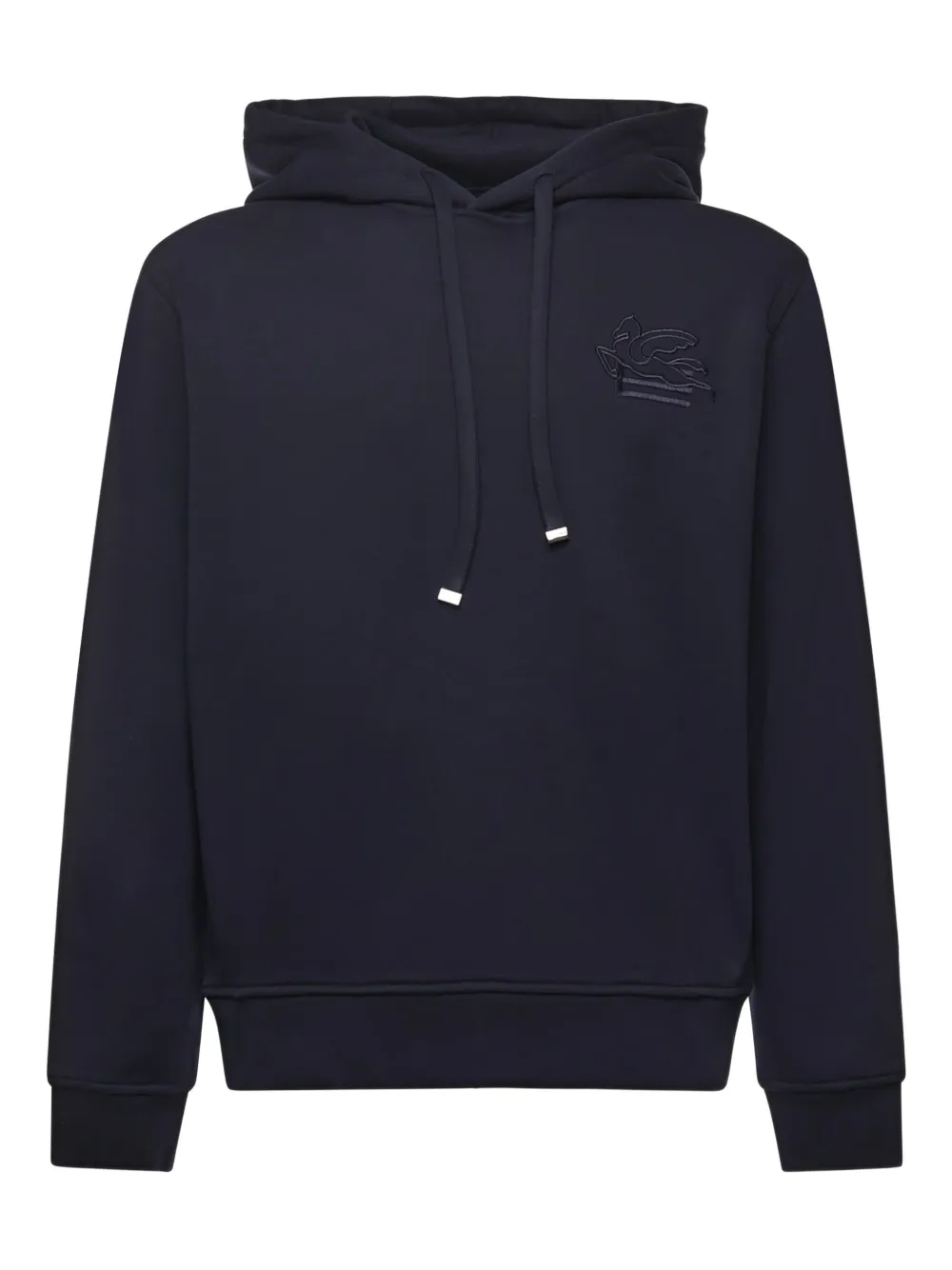 ETRO embroidered hoodie | Blue | Image 1
