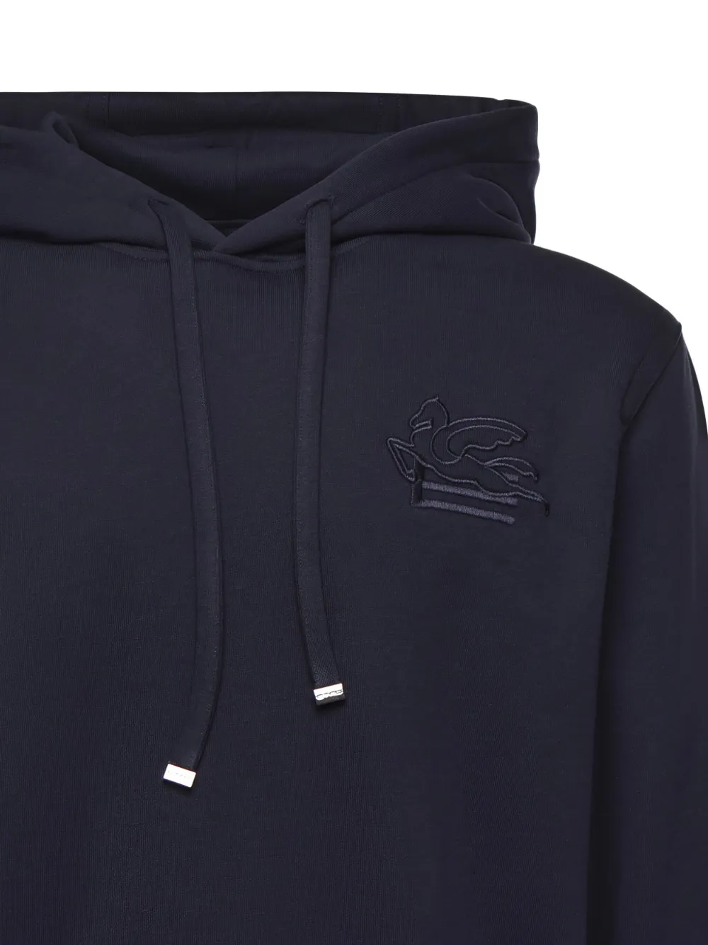 ETRO Hoodie met borduurwerk Blauw