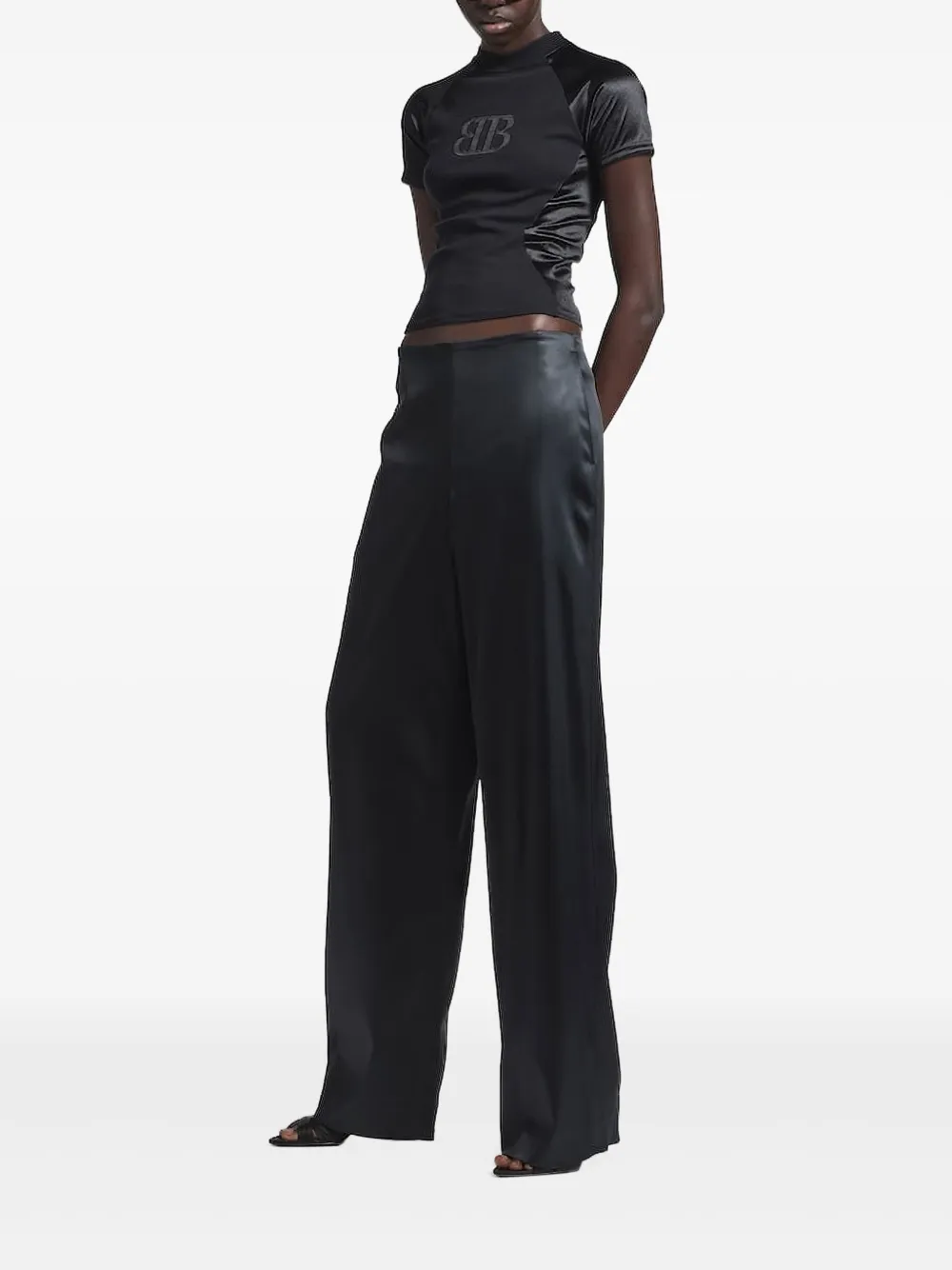 Balenciaga satin trousers | Wide-Leg Pants | Image 2