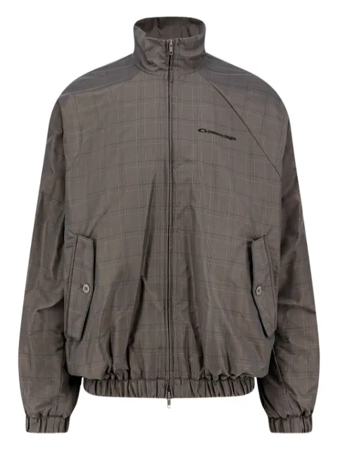 Balenciaga checked zip-up jacket