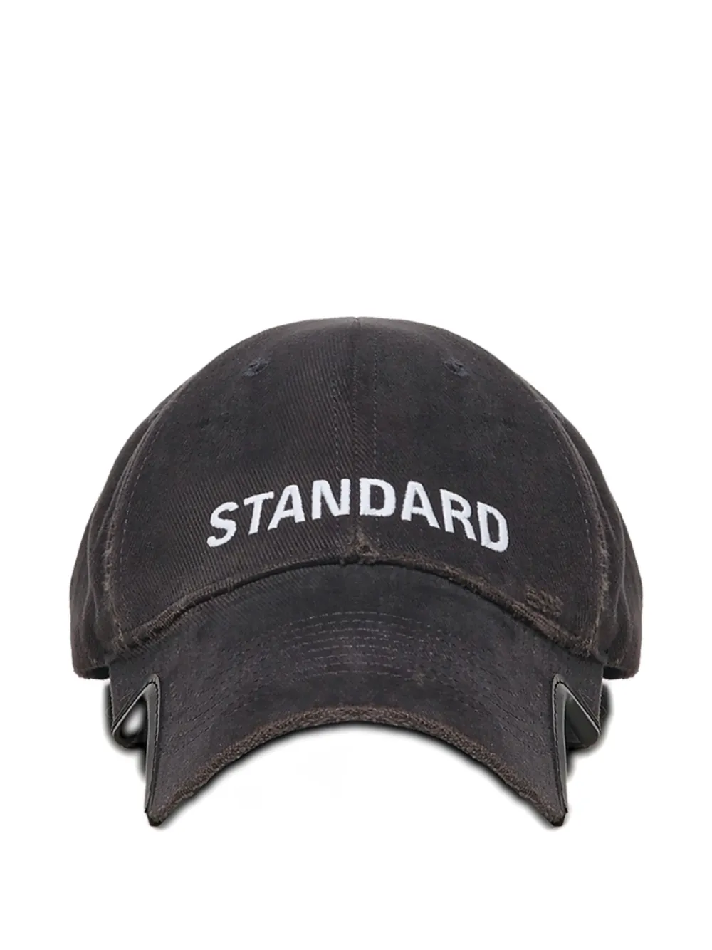 Balenciaga logo-embroidered baseball cap | Black | Image 1