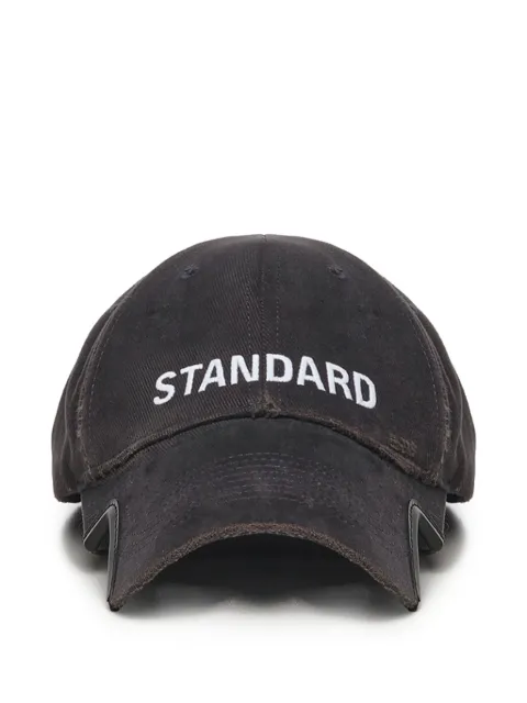 Balenciaga gorra de béisbol con logo bordado