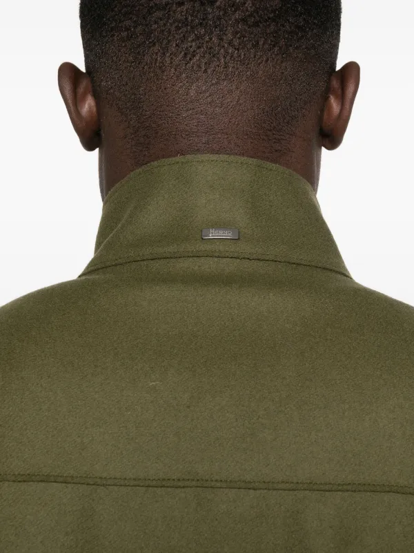 Herno ミリタリージャケット | グリーン | FARFETCH JP