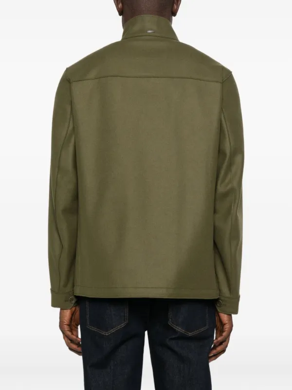 ※キタリョ　未使用 HERNO シャツジャケット48 カーキ　ミリタリー キタリョ様専用 未使用 HERNO シャツジャケット48 カーキ