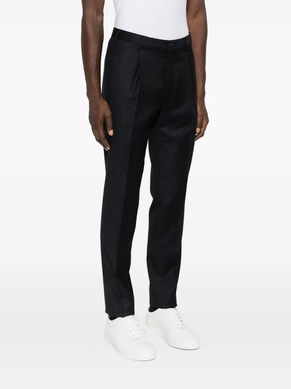 Incotex Straight-leg Trousers In Black