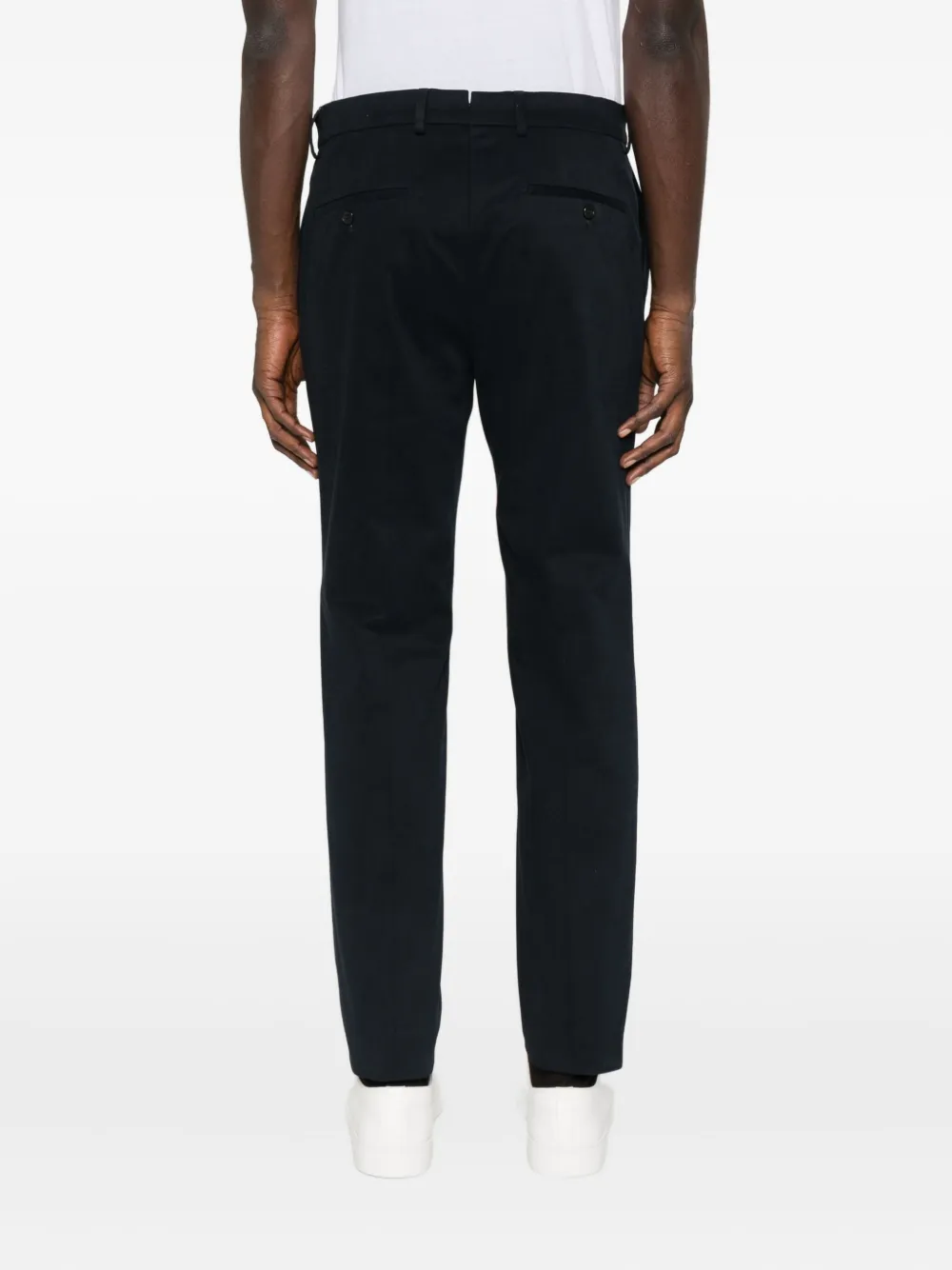 Incotex Straight-leg Trousers In Black