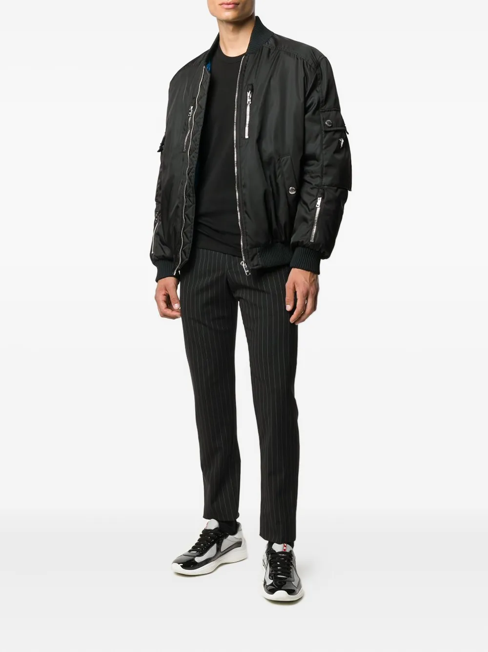 TOM FORD Katoenen T-shirt - Zwart