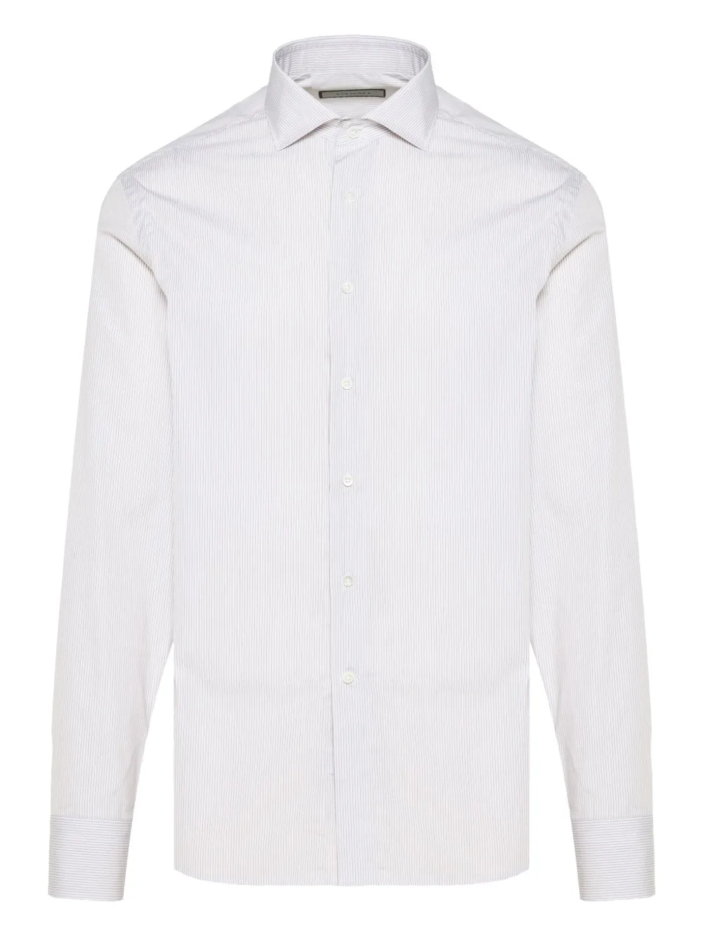Canali camisa con rayas estampadas | blanco | Image 1