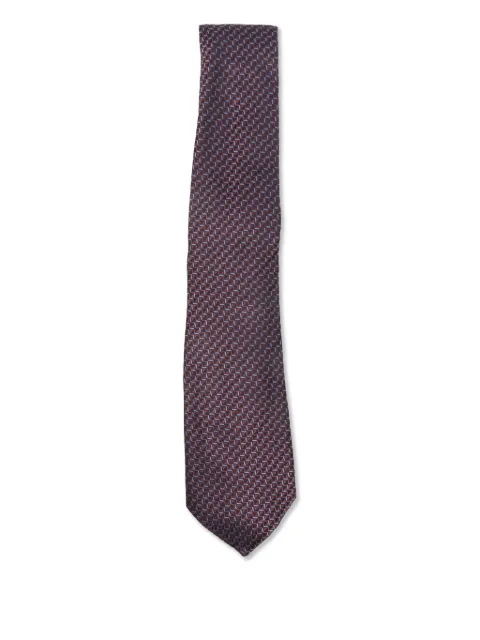 Canali patterned tie