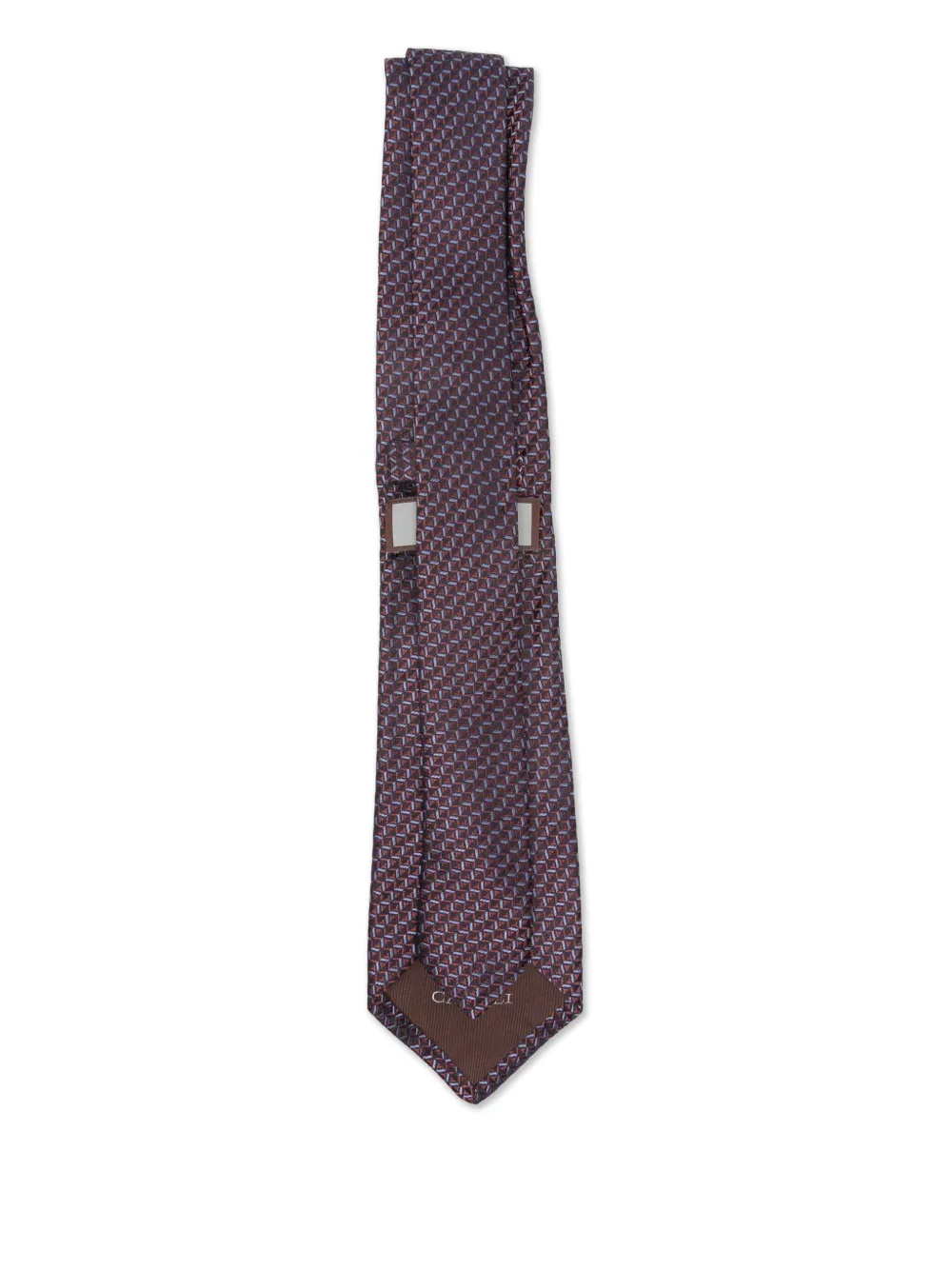 Canali Stropdas met patroon - Rood