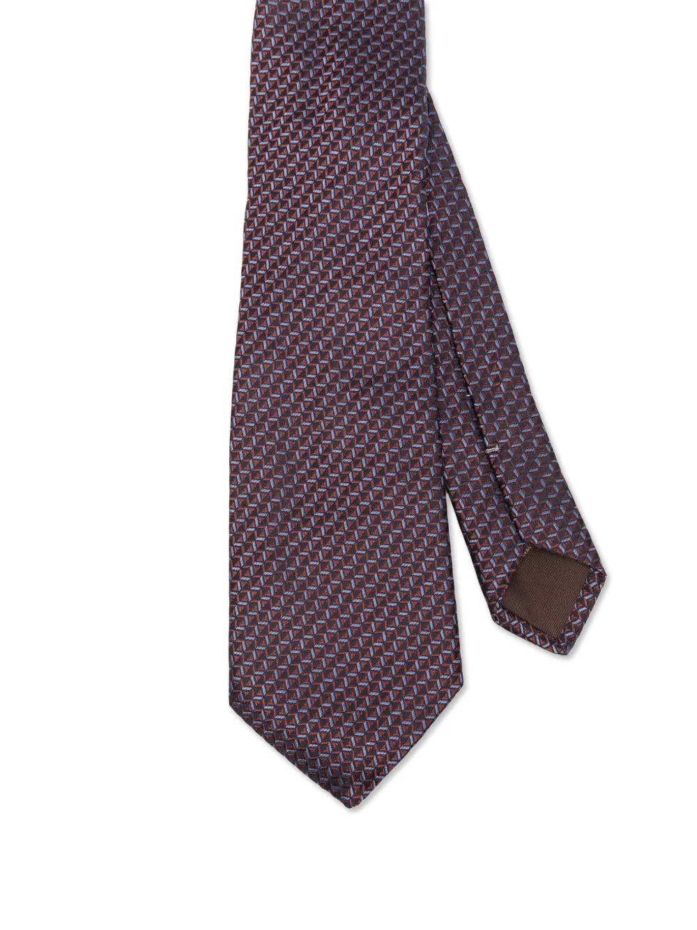 Canali Stropdas met patroon Rood