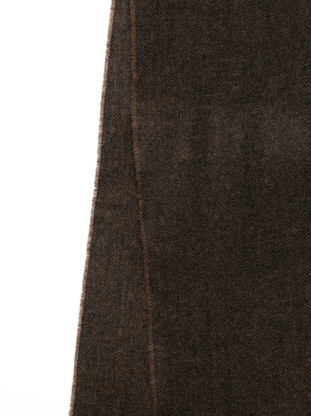 Canali Sjaal met franje - Bruin