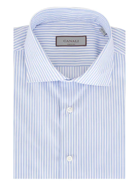Canali camisa con rayas estampadas