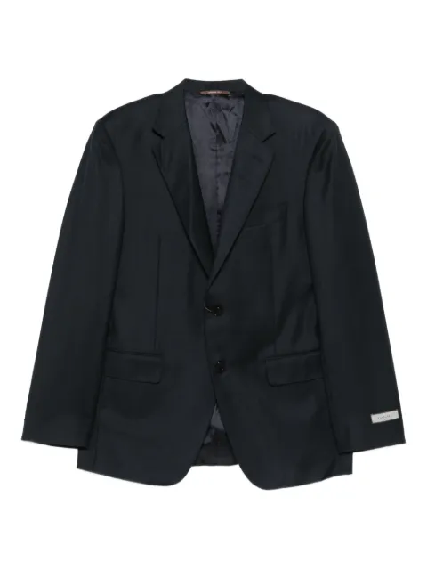 Canali notched-lapel single-breasted suit
