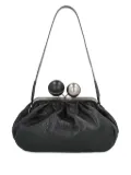 Weekend Max Mara ball-embellished frame clutch bag - Black