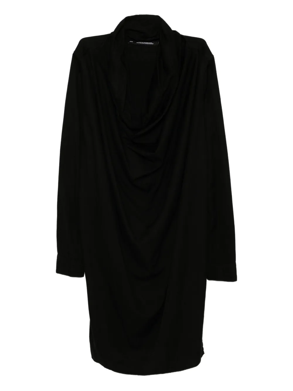 Julius draped top | Black | Image 1