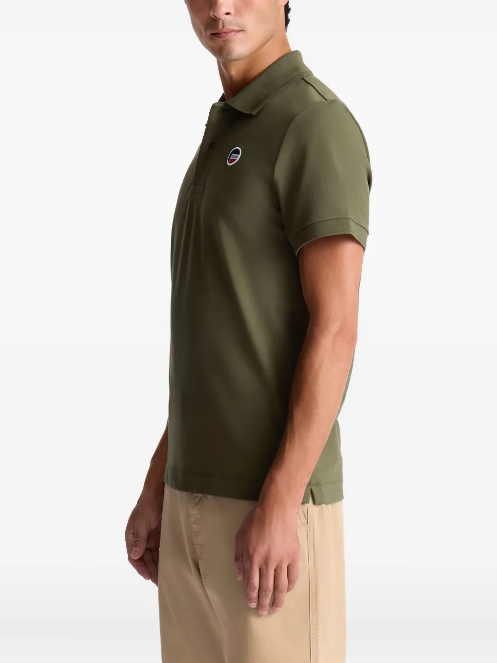 Fusalp Piqué katoenen poloshirt Groen