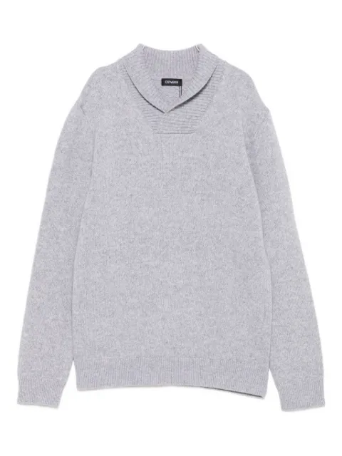 Cenere GB shawl-collar jumper