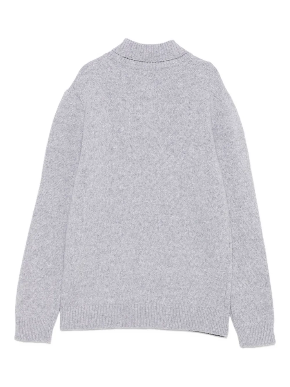 Cenere GB shawl-collar jumper - Grijs