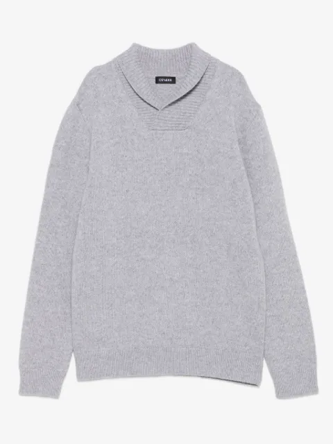Cenere GB suéter con cuello esmoquin