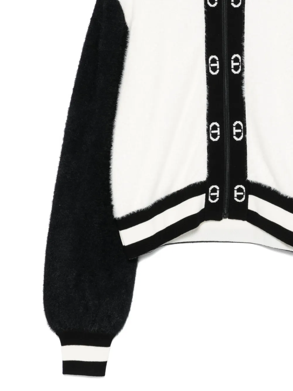 TWINSET Kids Vest met verlaagde schouders Wit