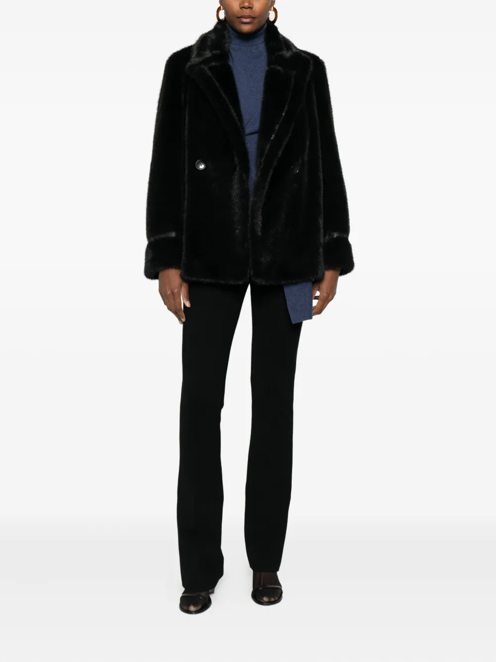 TWINSET double-breasted coat | Double Breasted & Peacoats | Image 2