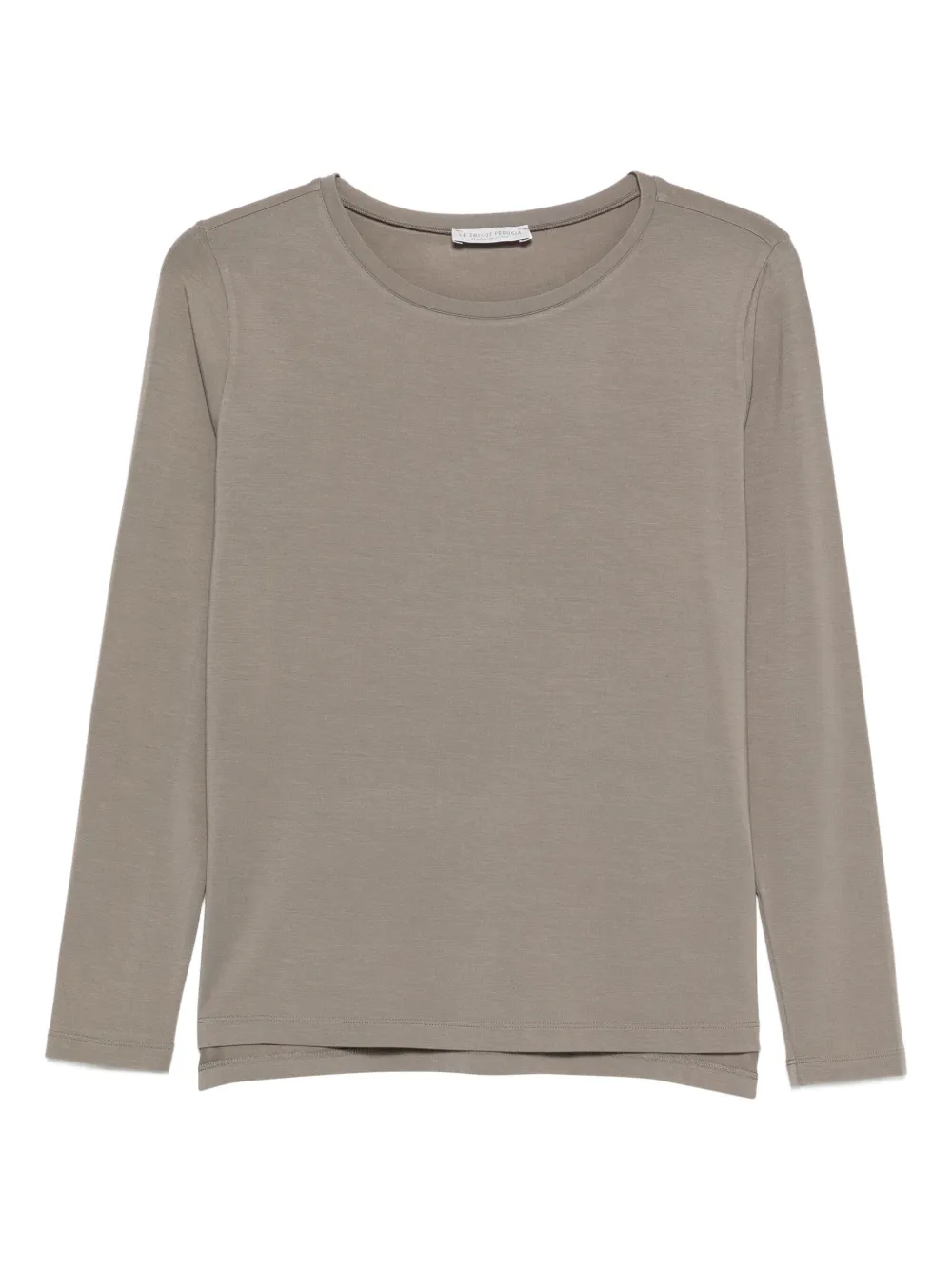 Le Tricot Perugia Long-sleeve T-shirt In Brown