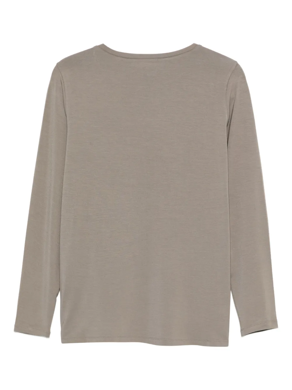 Le Tricot Perugia Long-sleeve T-shirt In Brown