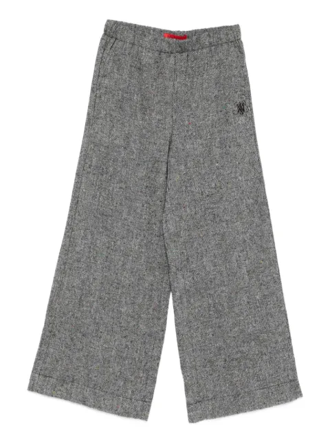 MAX&Co. Kids logo-embroidered trousers