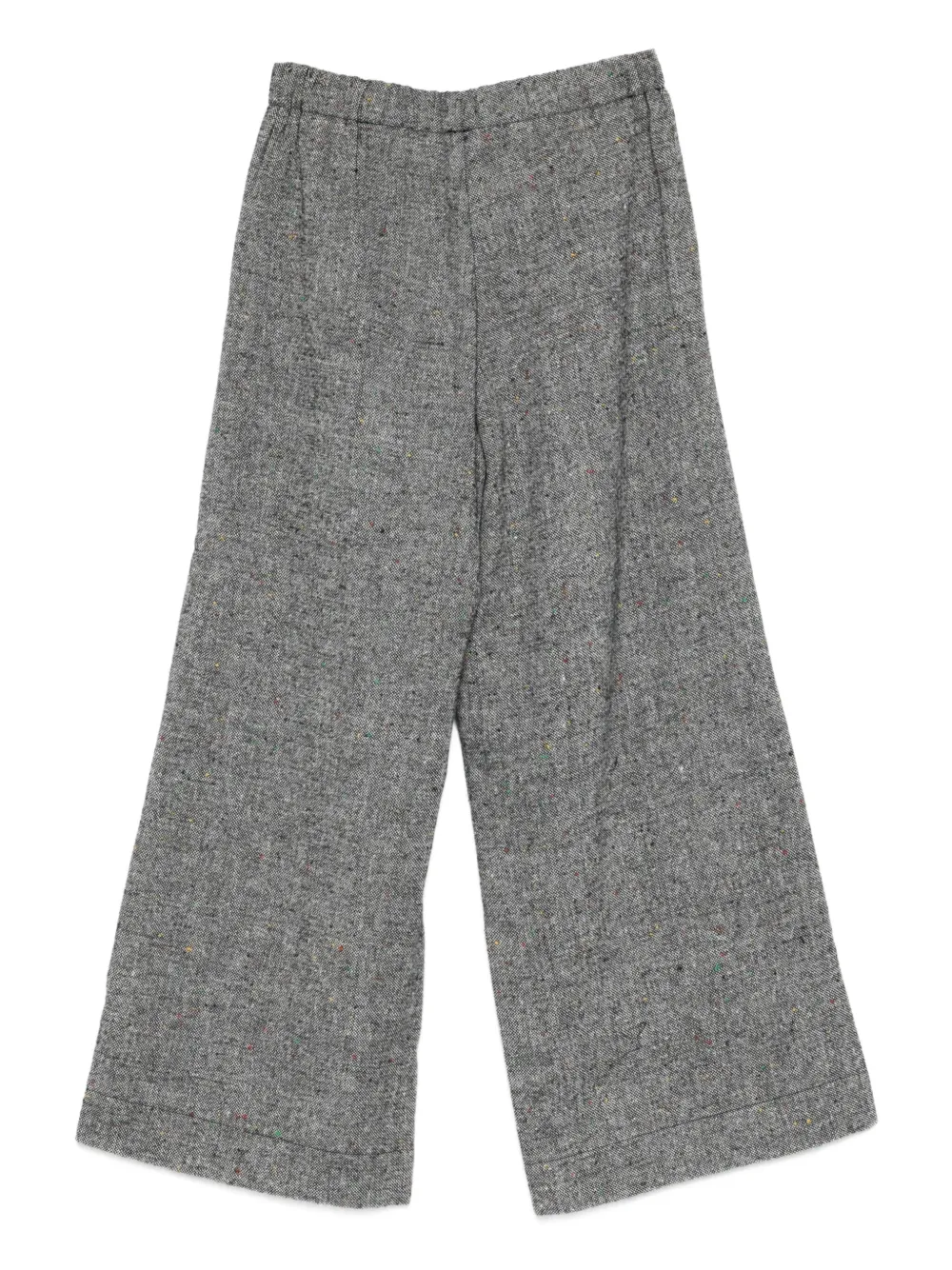 MAX&Co. Kids Broek met geborduurd logo Grijs