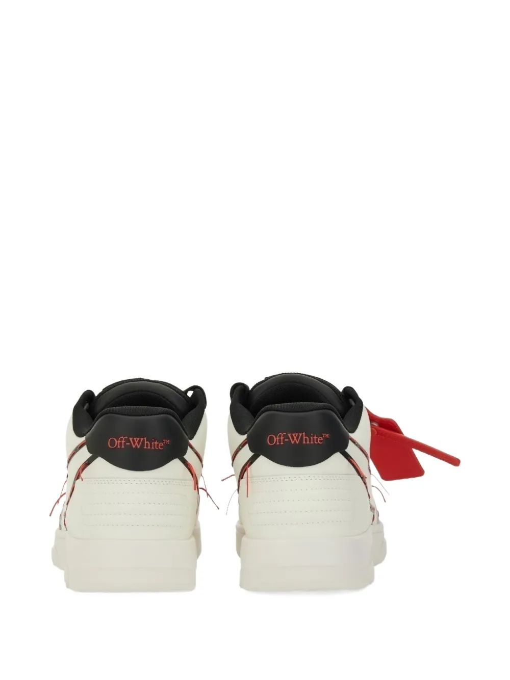 Off-White arrow-detail sneakers Wit