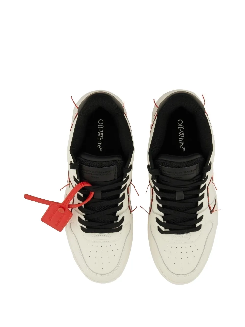 Off-White arrow-detail sneakers Wit