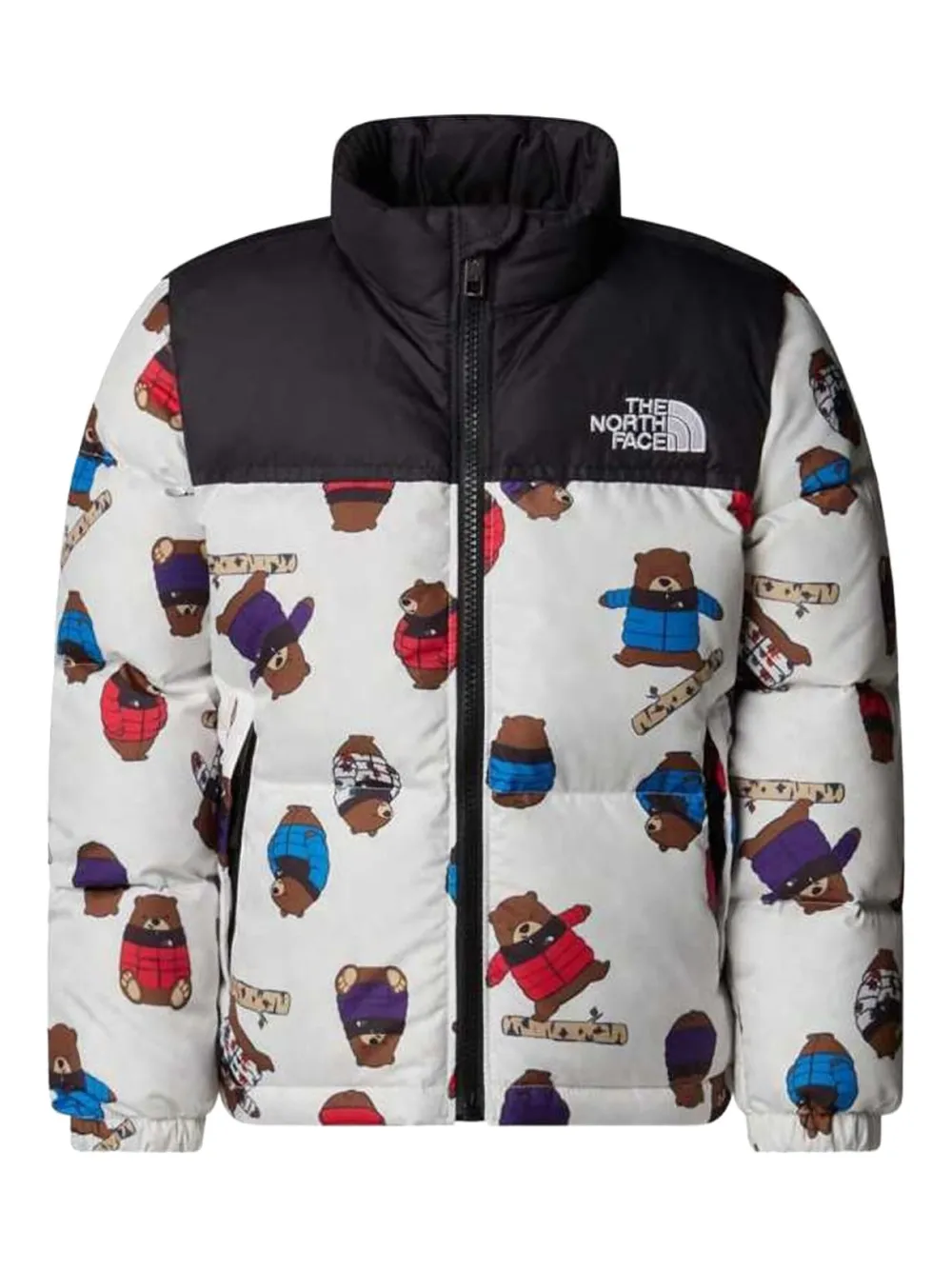 The North Face Kids 1996 Retro Nuptse jacket - ホワイト The North Face Kids 1996 Retro Nuptse jacket - ホワイト
