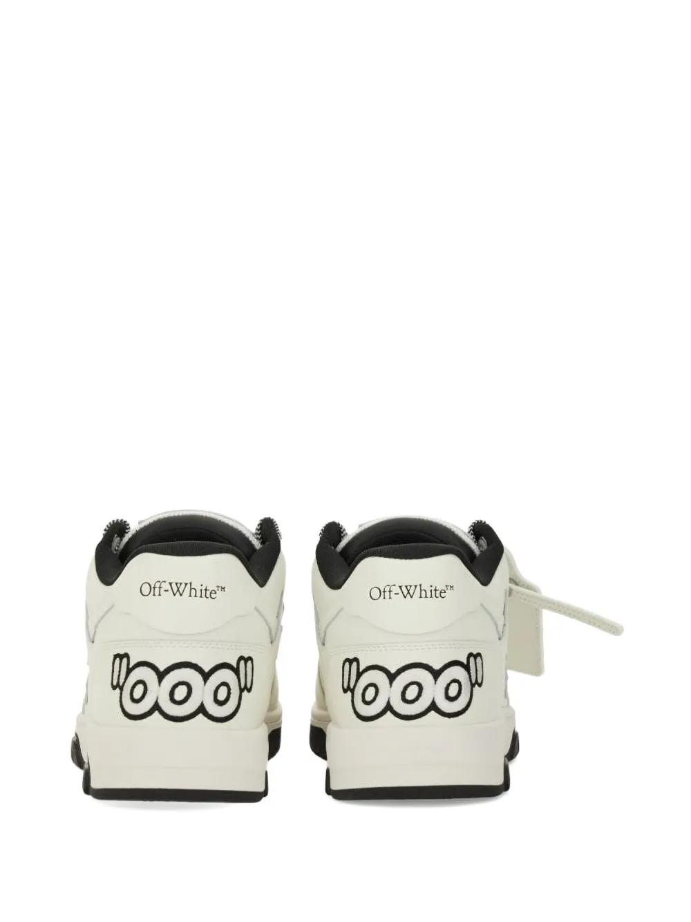 Off-White logo-print sneakers Wit