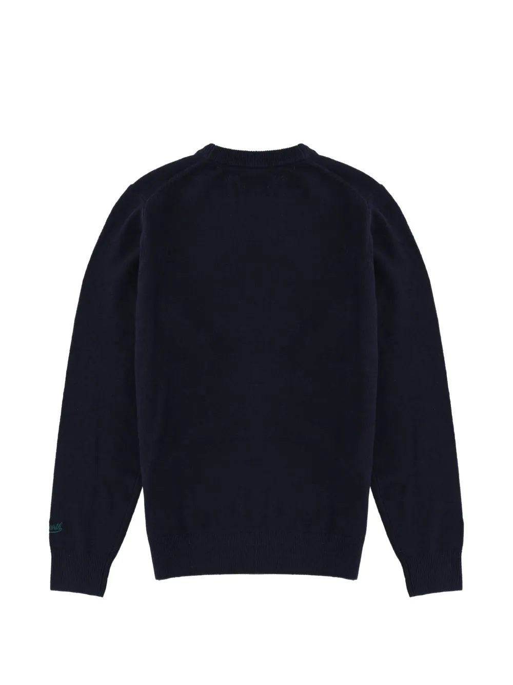 MC2 Saint Barth Kids St. Moritz intarsia-knit sweater Blauw