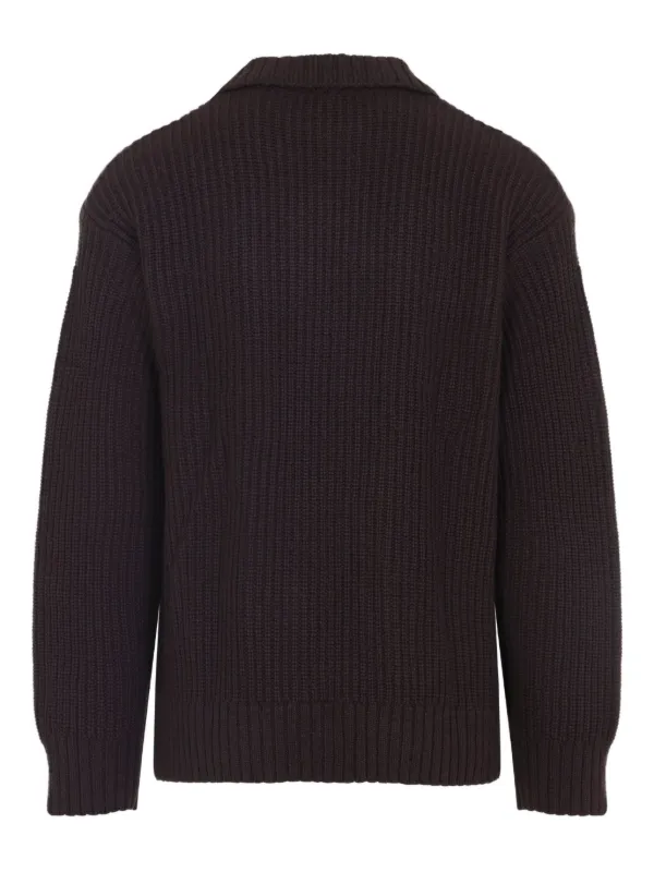 Carhartt WIP Ribbed zip-up Cardigan | Brown | FARFETCH