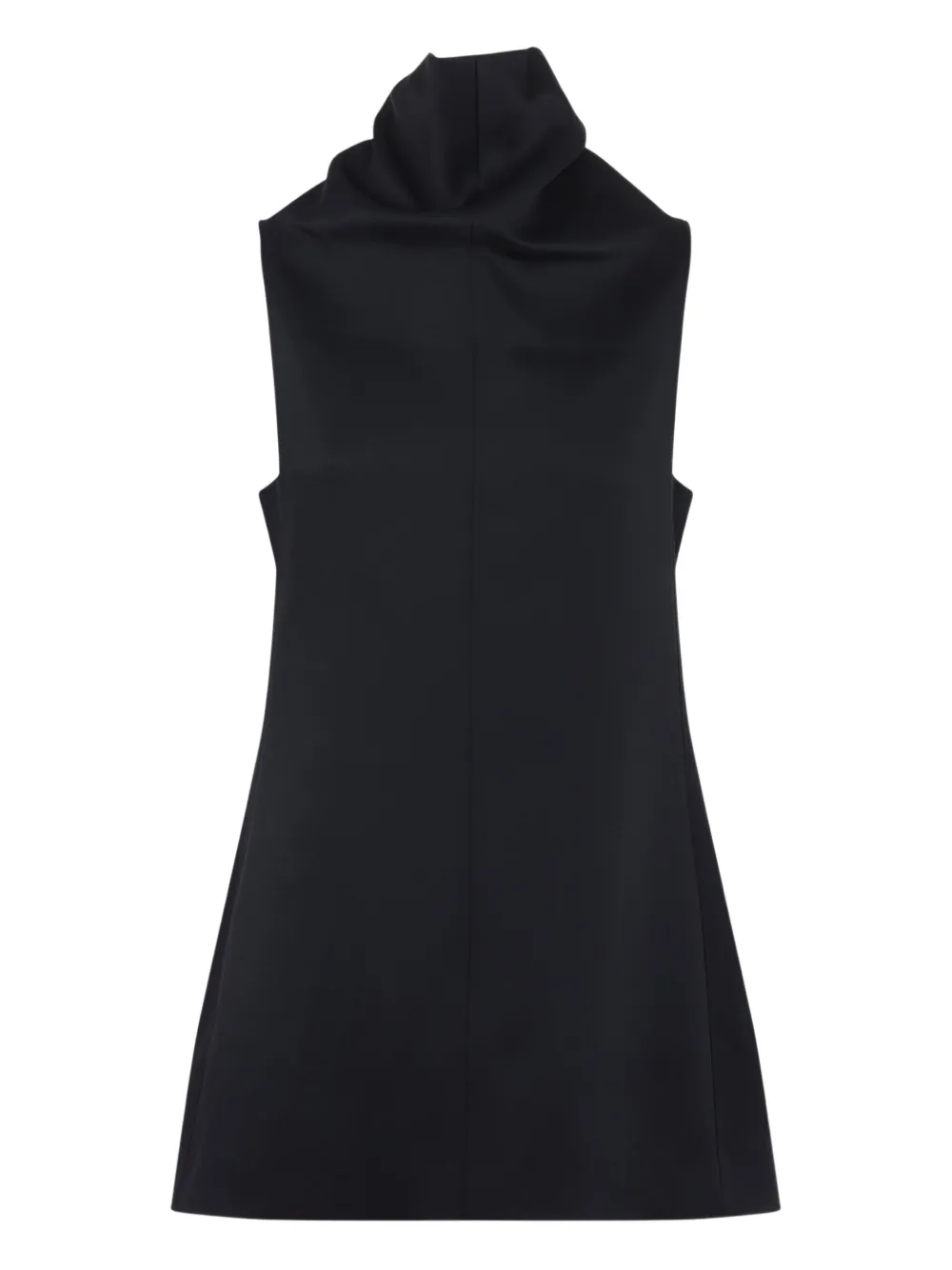 Khaite Daria Sleeveless Mini Dress In Black
