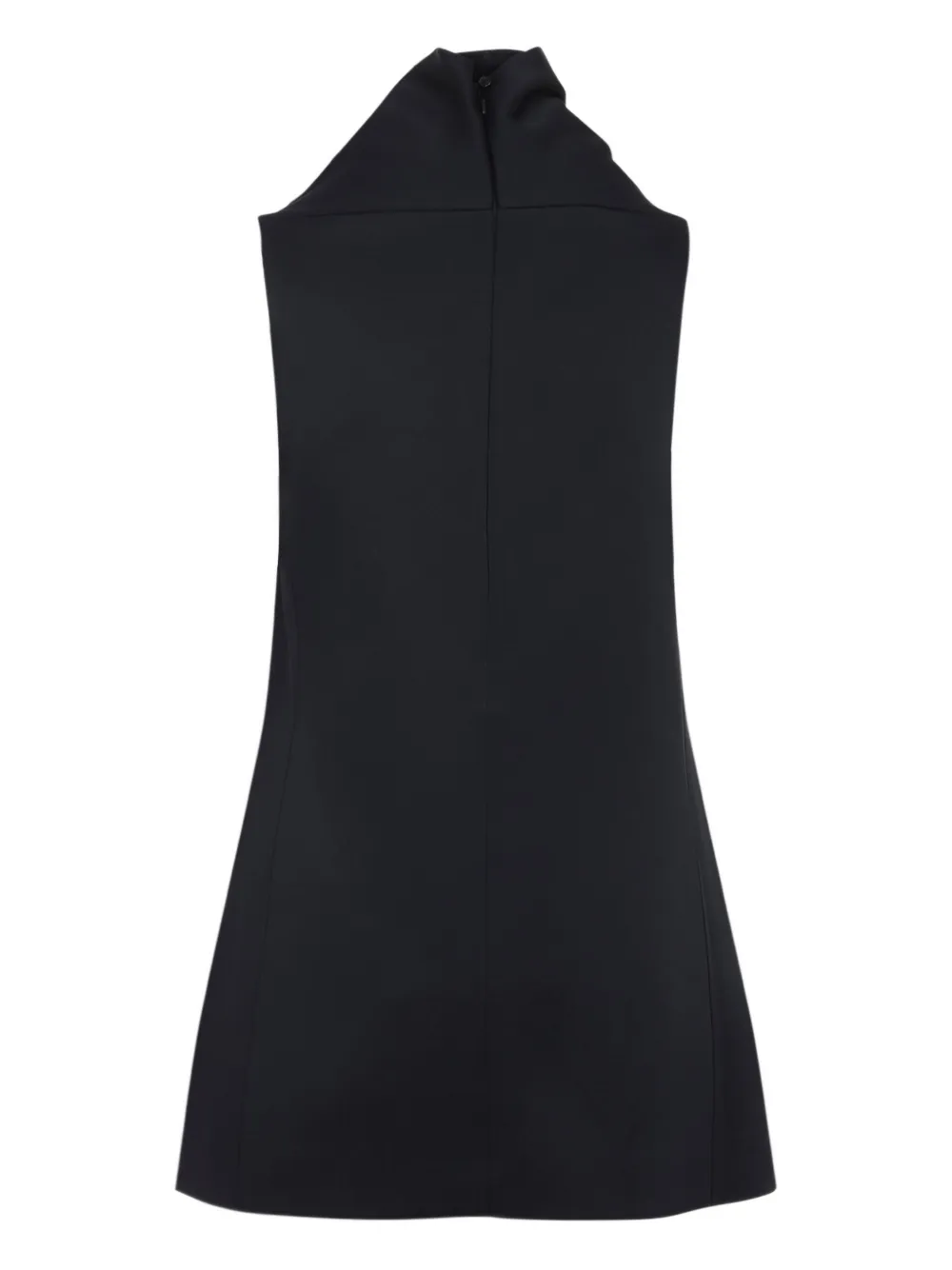 KHAITE high-neck sleeveless dress - Zwart