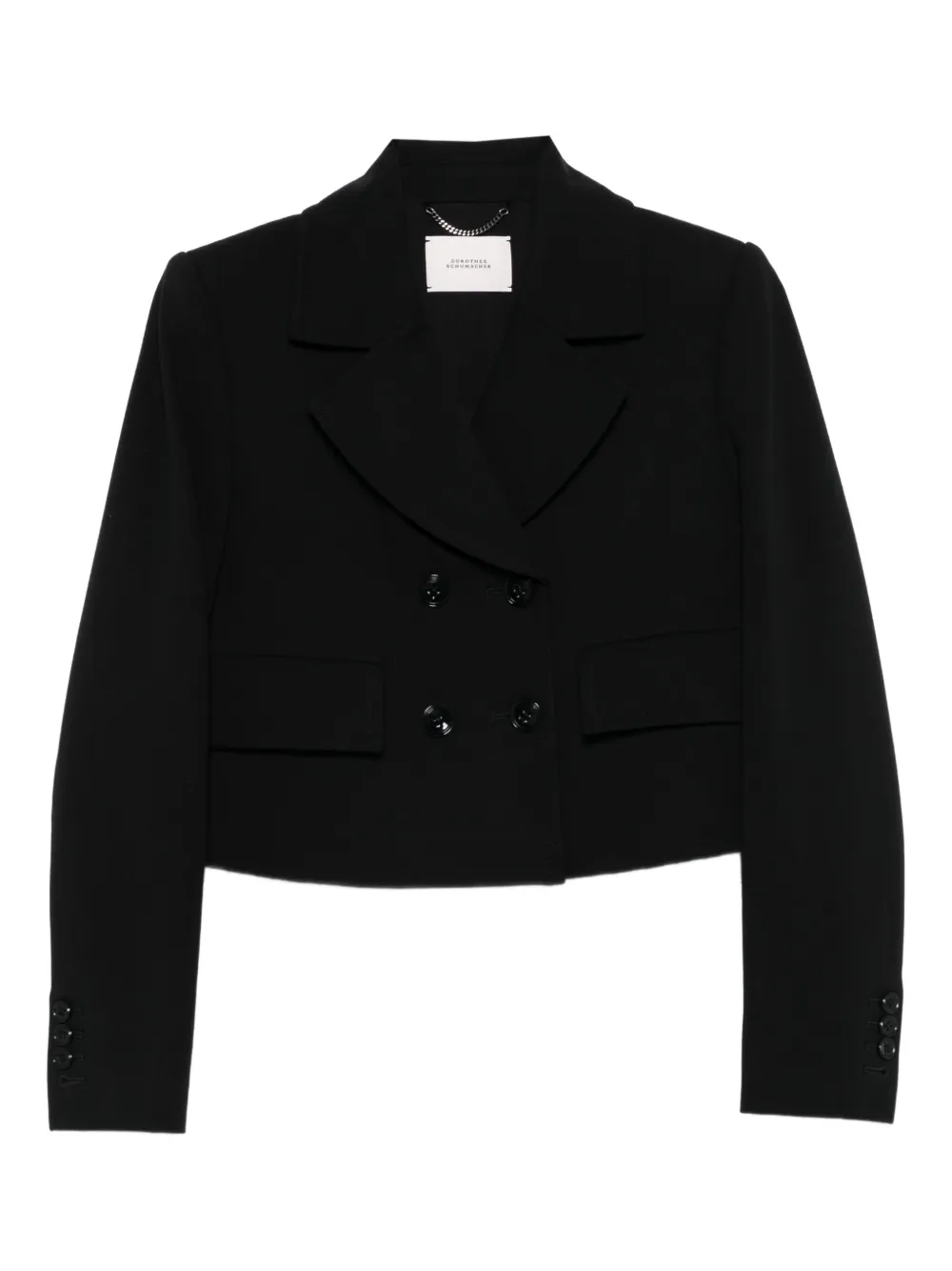 Dorothee Schumacher double-breasted jacket | Black | Image 1