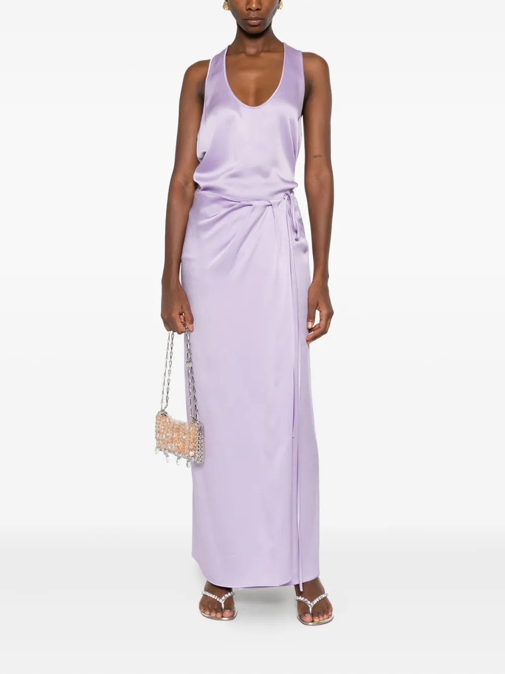 CHB CHRISTIAN BOARO wrap-tie maxi skirt | Straight Skirts | Image 2